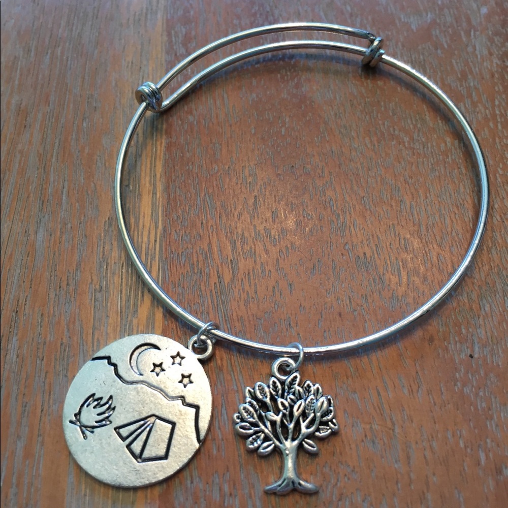 🌸 Handmade bangle bracelet
